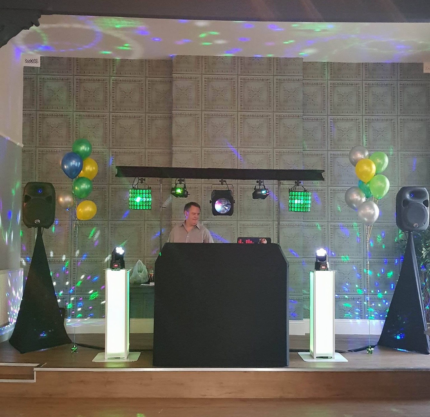 A disco in our function room